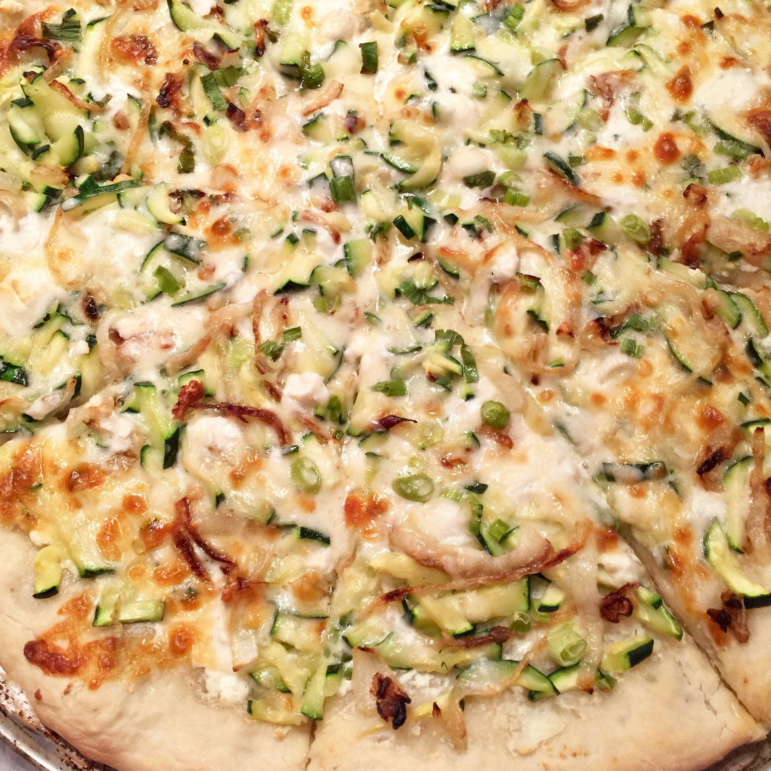 ZUCCHINI PIZZA...