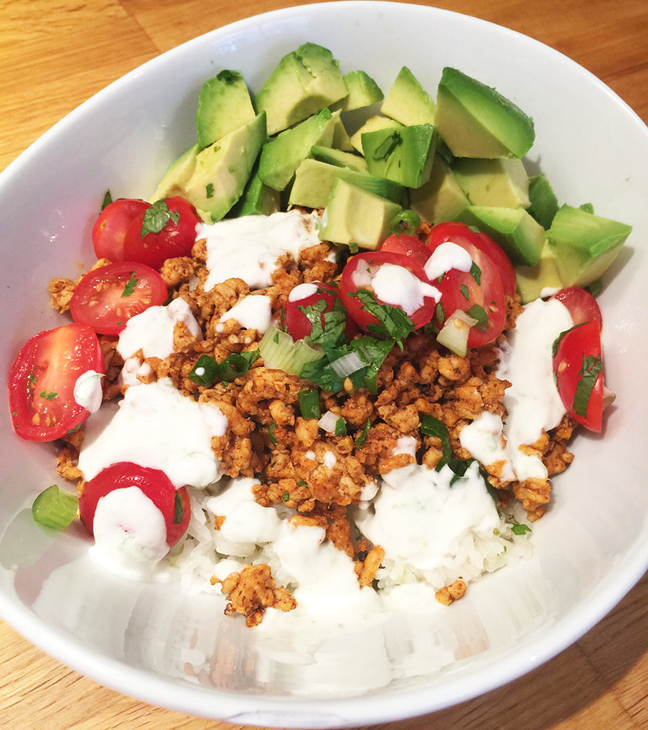 Hello Fresh Taco Bowl.......