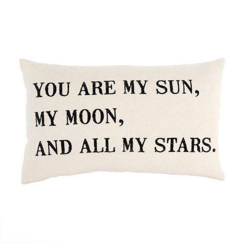 You Are My Sun And Moon And All My Stars - Cushion