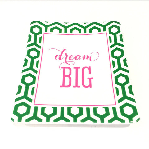 Two's Company Ceramic Tray: 'Dream Big'