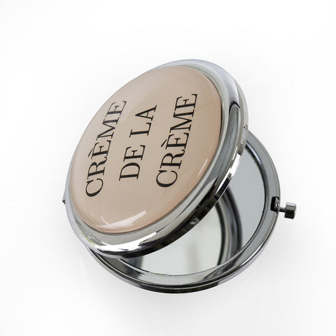 Indaba Double Compact Mirror "Crème De La Crème"