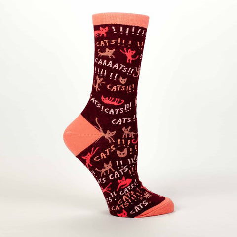 Cats! Women's Crew Socks