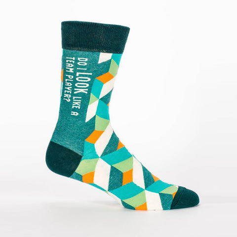 Do I Look Like A Team Player Men's Crew Socks