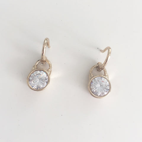 Diamond Drop Earrings