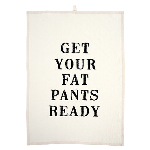 Fat Pants Dish Towels