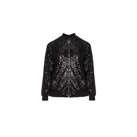 Sequin Bomber Jacket