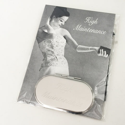 Compact Mirror High Maintenance