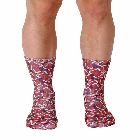 Football Touchdown Crew Socks