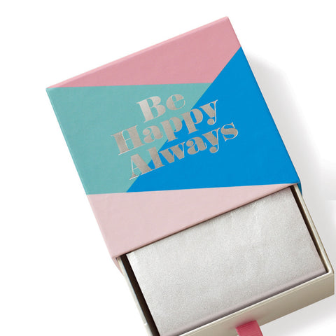 Fringe Luxury Triple Milled Boxed Soap "Be Happy Always"