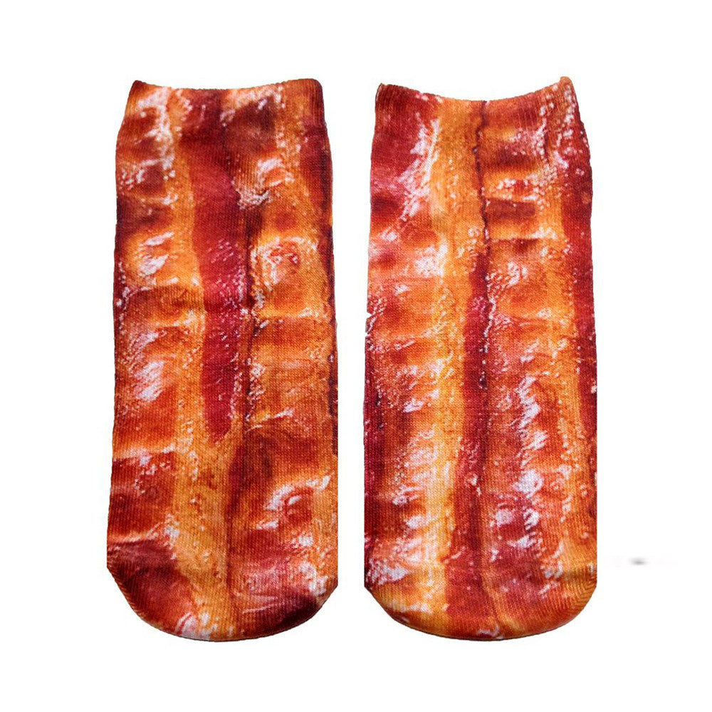Bacon Ankle Socks