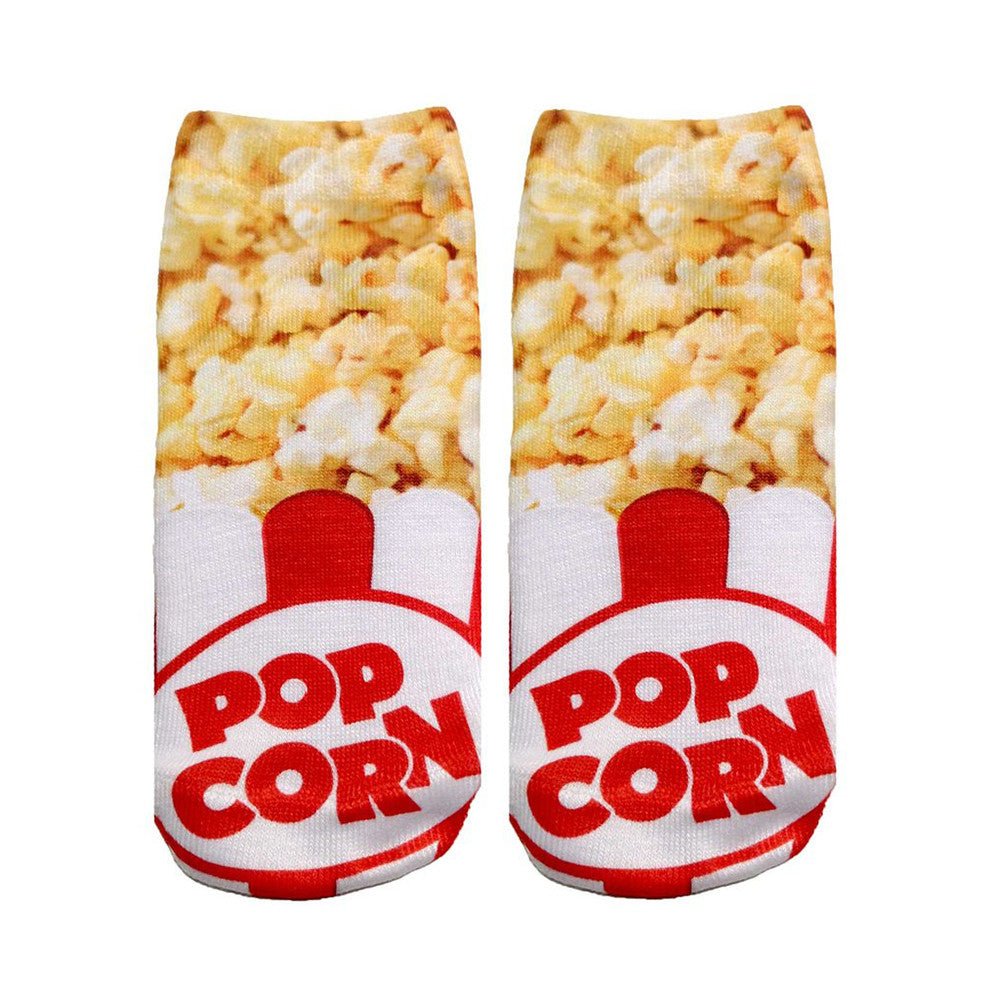 Popcorn Ankle Socks