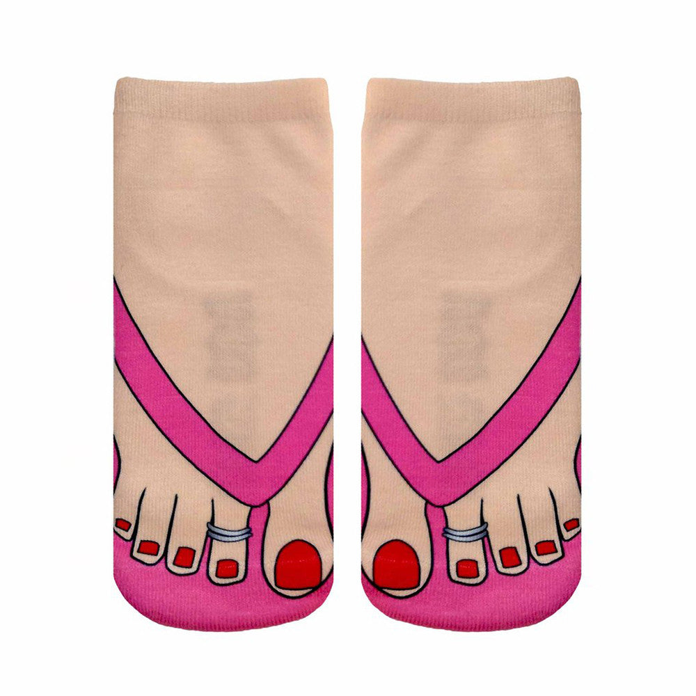 Flip Flop  Ankle Socks