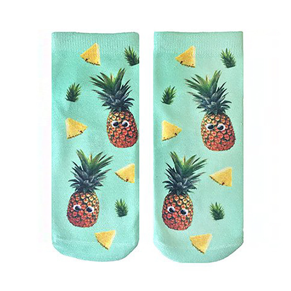 Googly Pineapples Ankle Socks