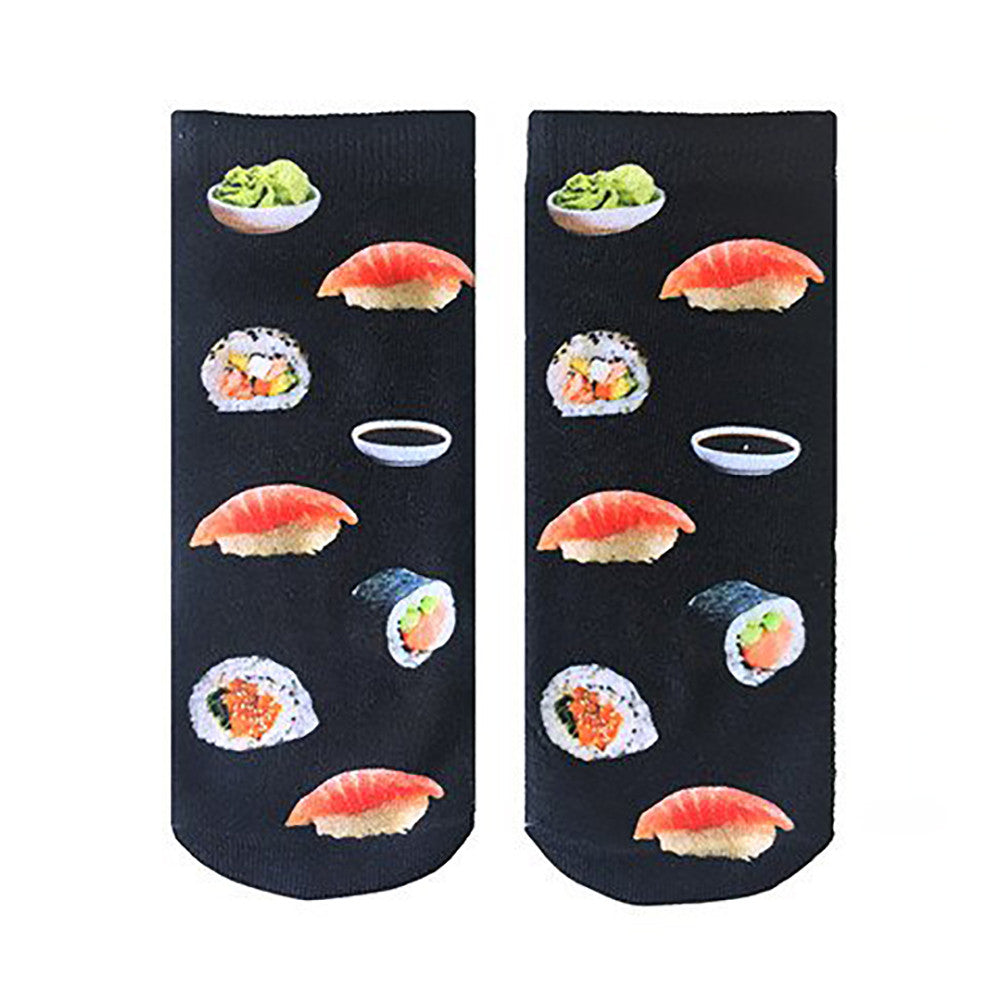 Raw Sushi Ankle Socks