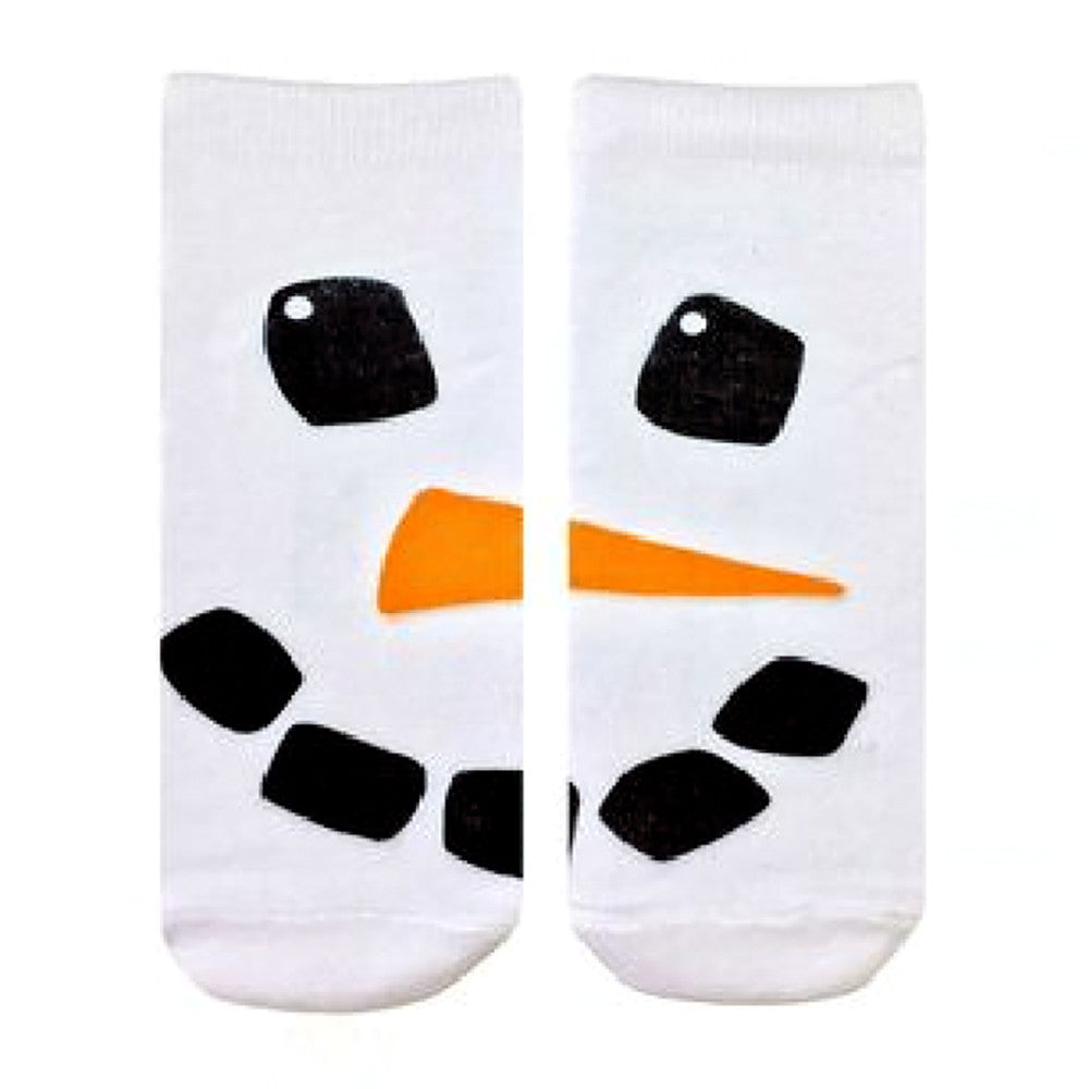 Snowman Ankle Socks