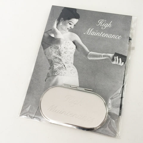 Compact Mirror Put On Your Big Girl Panties – All Dolled Up Bar