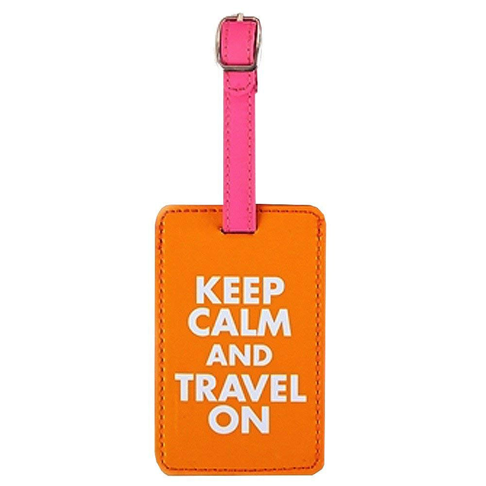 Luggage Tag Keep Calm And Travel On