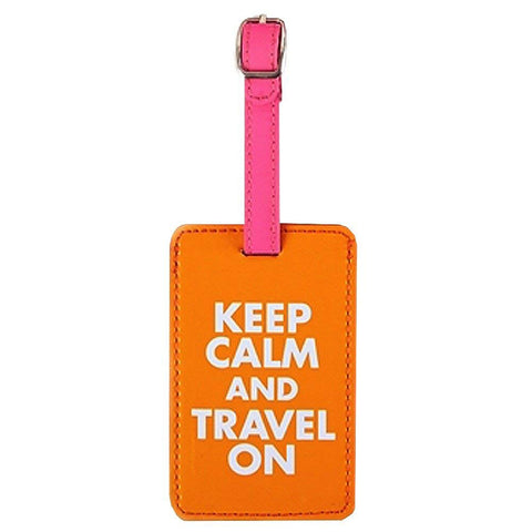 Luggage Tag Keep Calm And Travel On