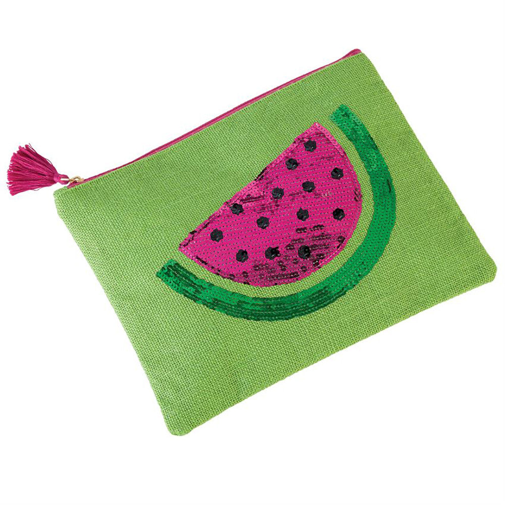 Watermelon Sequin Carry All Case