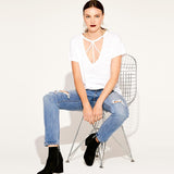 LNA Willow Strappy Tee